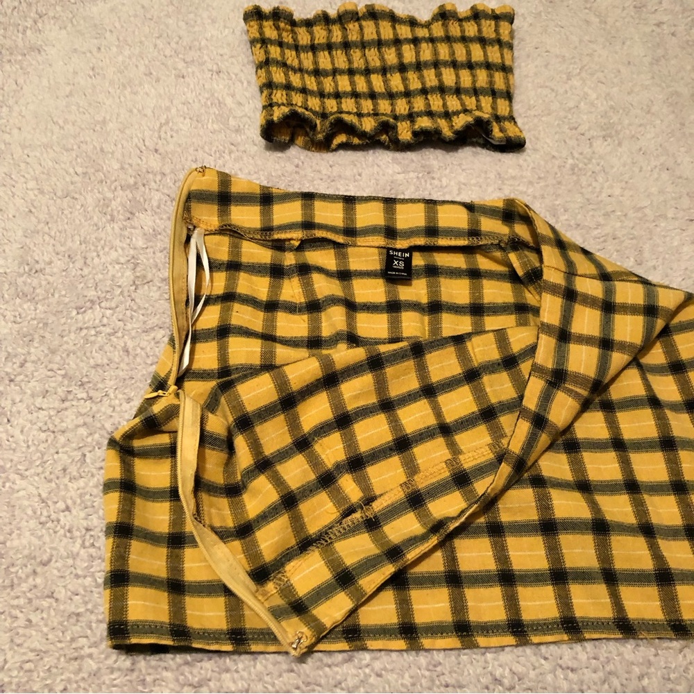 Tube top/ skirt